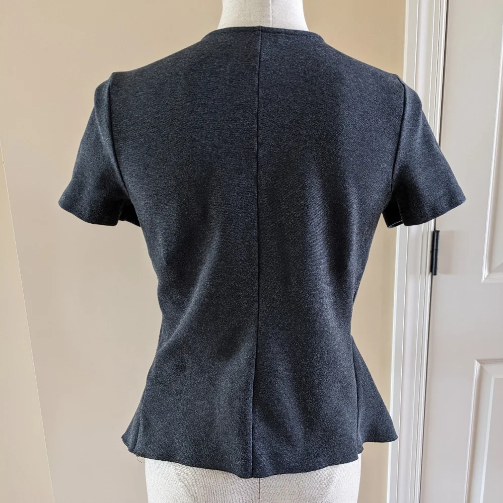 J. Crew Top gray Small crew neck